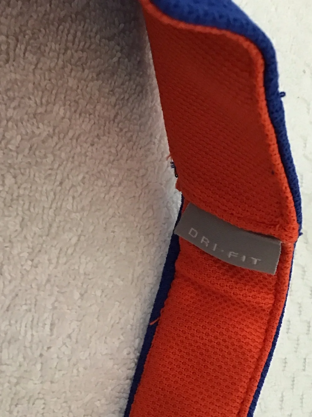 Nike Blue and Orange Florida Gators Dri-FIT Team Visor